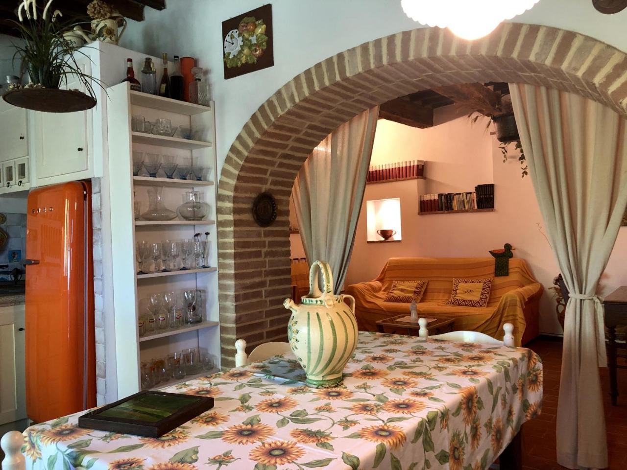 Haus Malerin - Meerblick, Umzaeunter Garten By Toscanatour Guardistallo Dış mekan fotoğraf